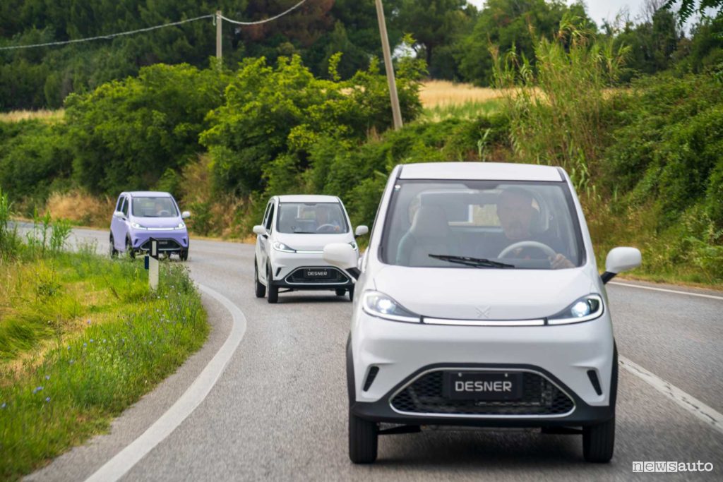 Jinpeng XY test su strada