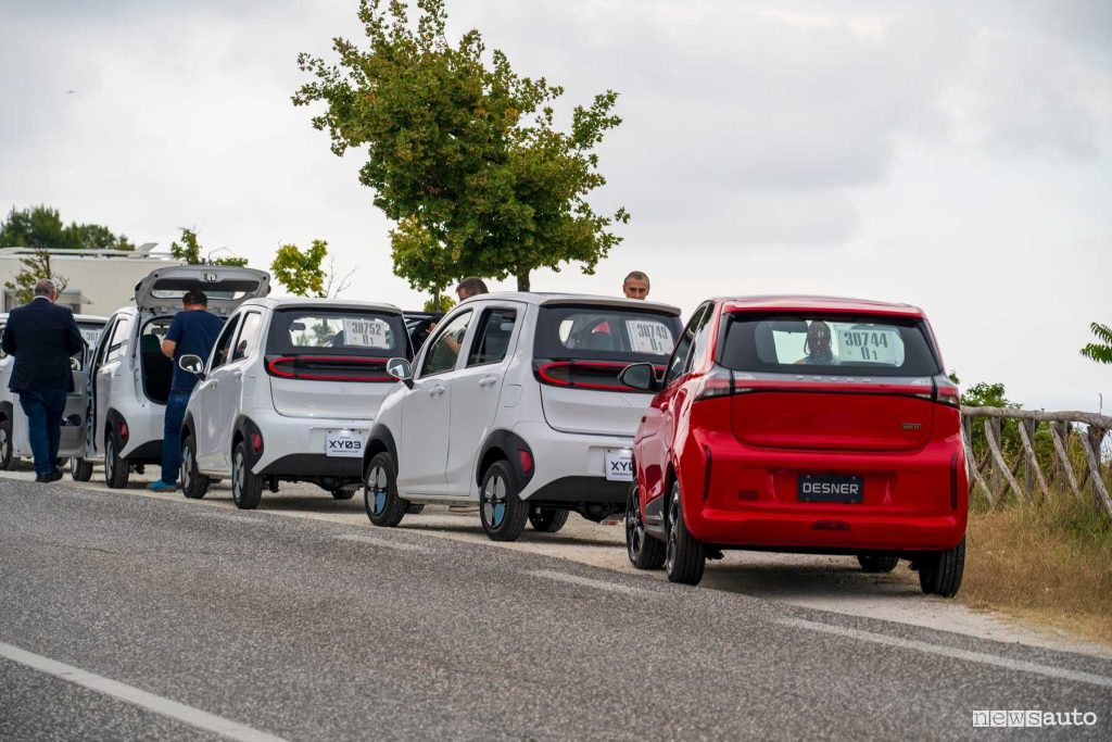 Jinpeng XY test su strada