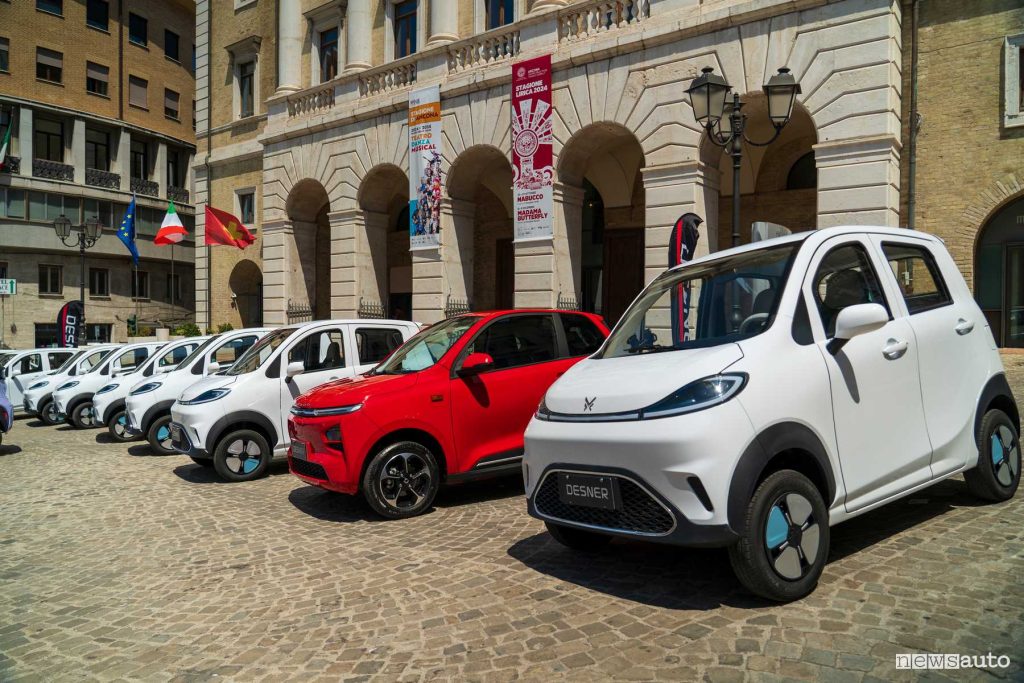 Test drive Desner Jinpeng XY Teatro delle Muse ad Ancona