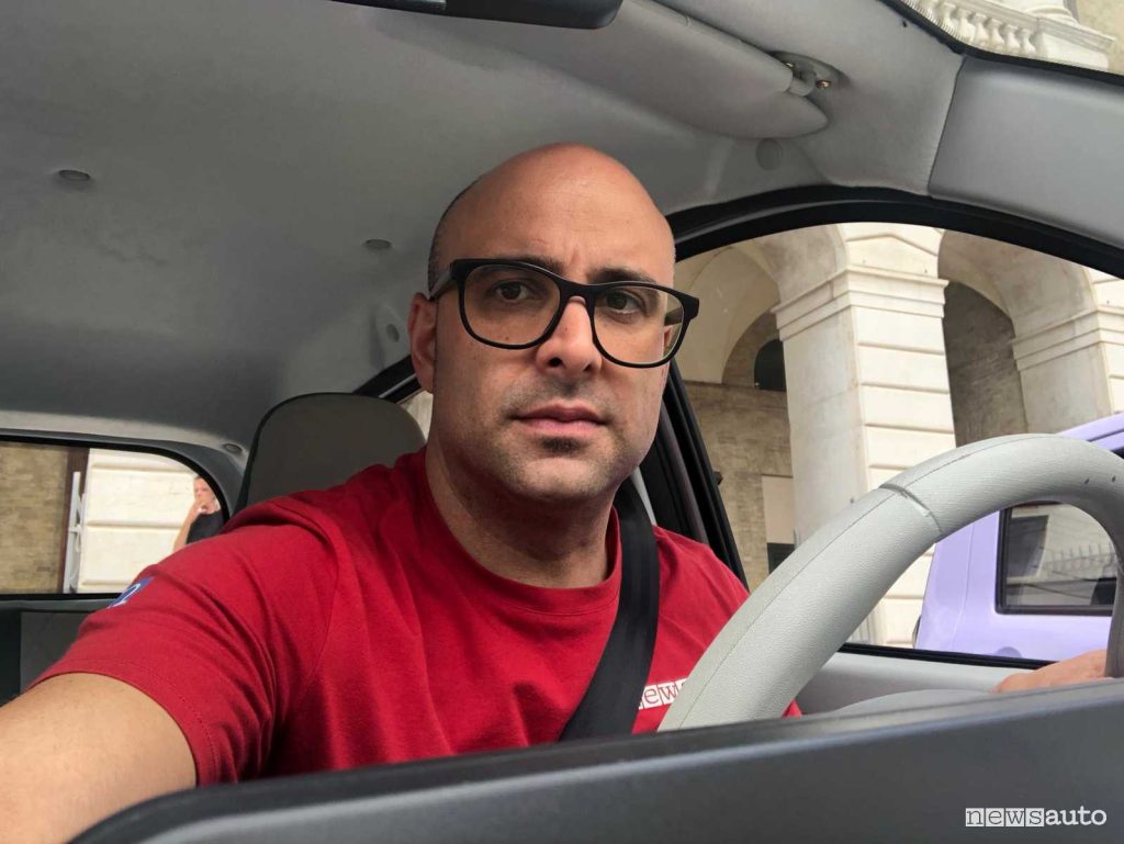 Marco Savo alla guida della Jinpeng XY