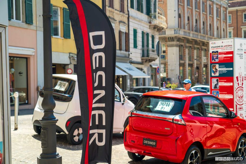 Test drive Desner Jinpeng XY Teatro delle Muse ad Ancona