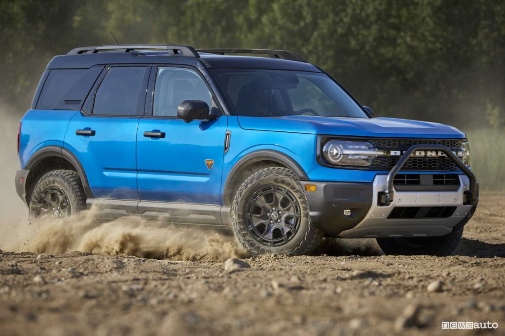 Ford Bronco Sport 2025 sullo sterrato