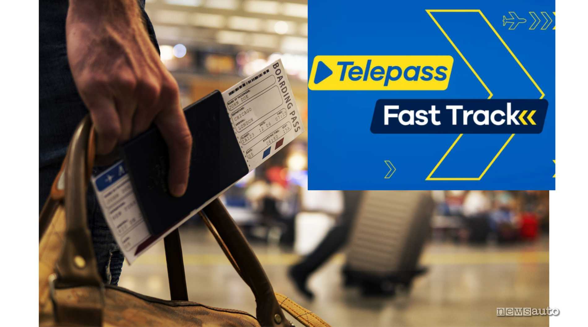 Fast Track negli aeroporti, come attivarlo anche sul Telepass