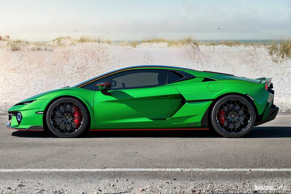 Lamborghini Temerario laterale