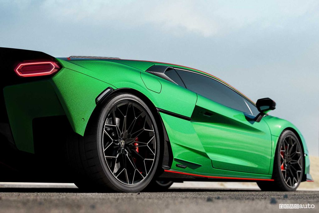 Lamborghini Temerario posteriore 3/4