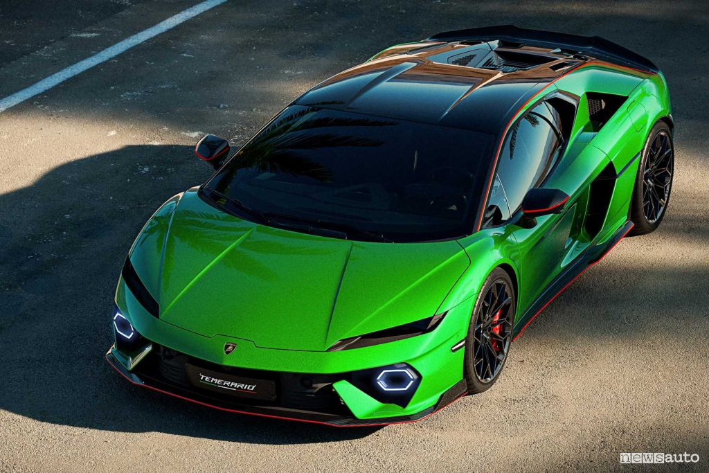 Lamborghini Temerario anteriore 3/4