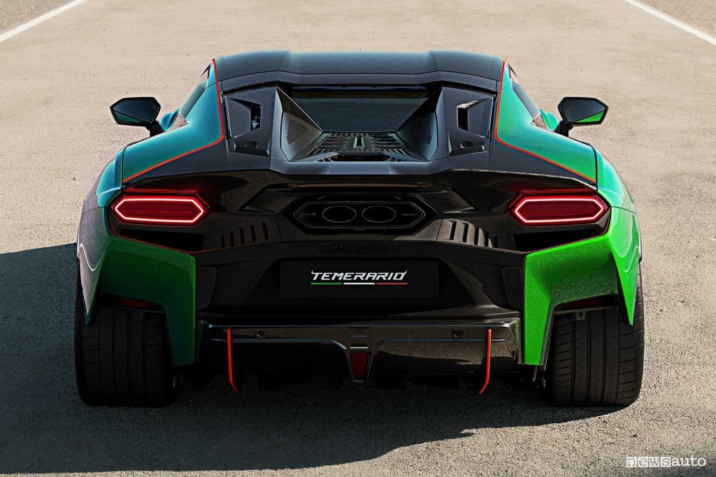 Lamborghini Temerario posteriore