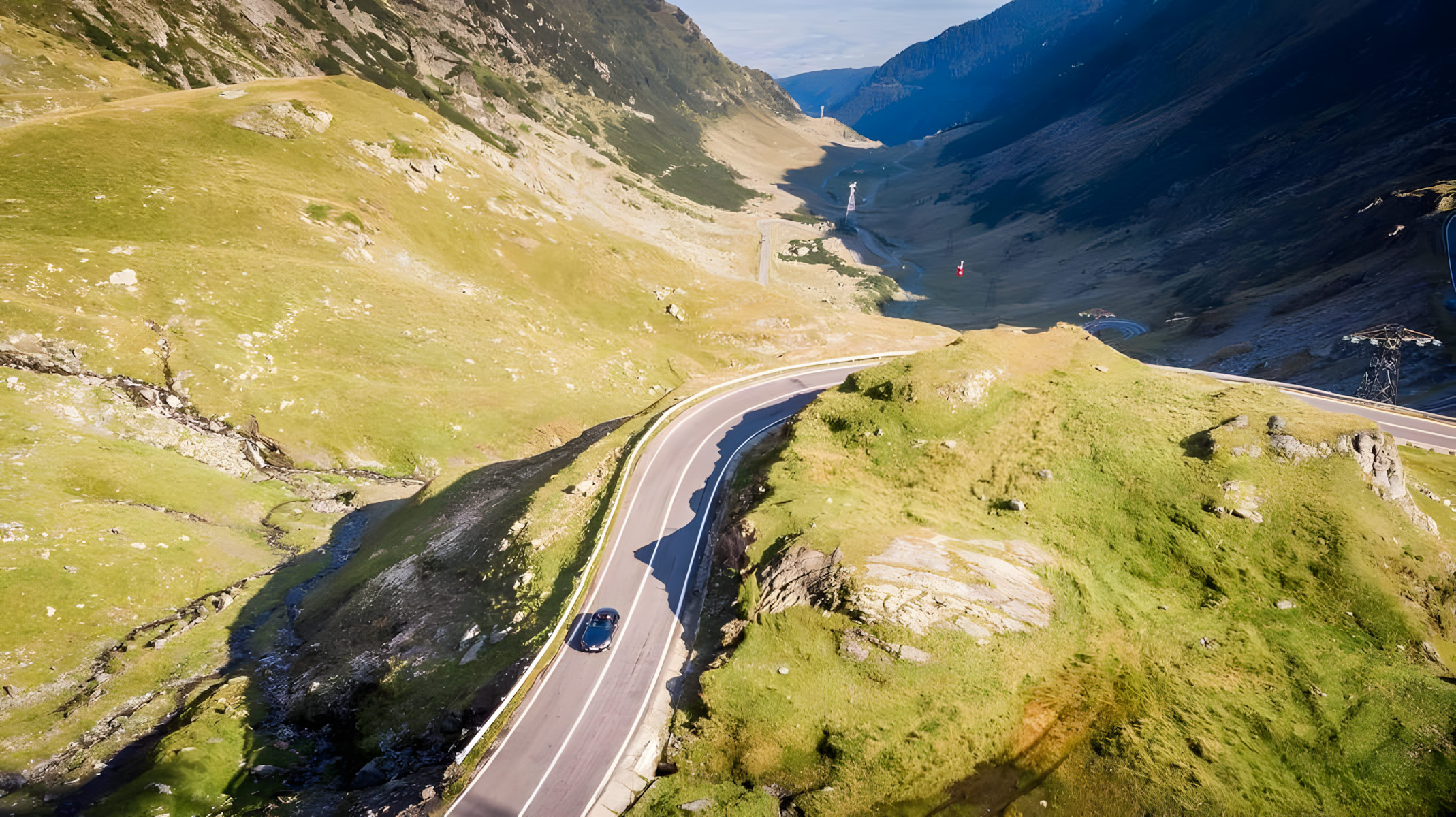 Transfăgărăşan Romania, a 2.000 metri tra le strade più belle al mondo
