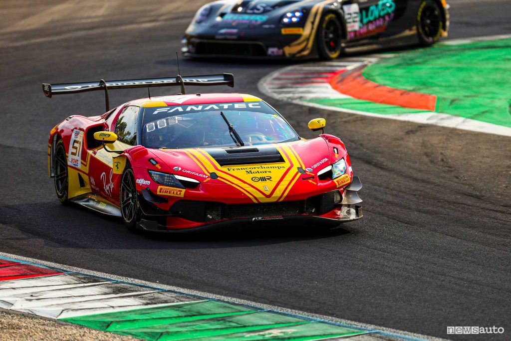 Alessio Rovera, Vincent Abril, Alessandro Pier Guidi P3 Ferrari 296 GT3 3 Ore Monza 2024