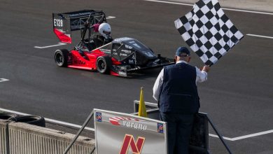 Formula SAE Italy 2024 monoposto in pista