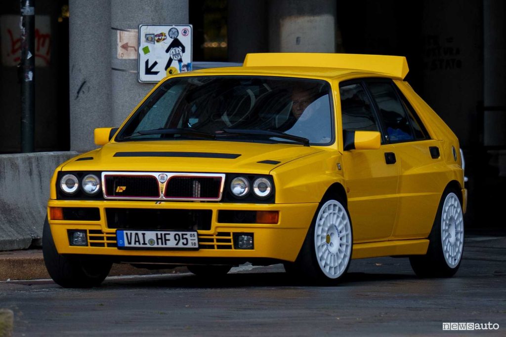 Raduno Lancia Delta Amiki Miei con Miky Biasion al Salone Auto Torino