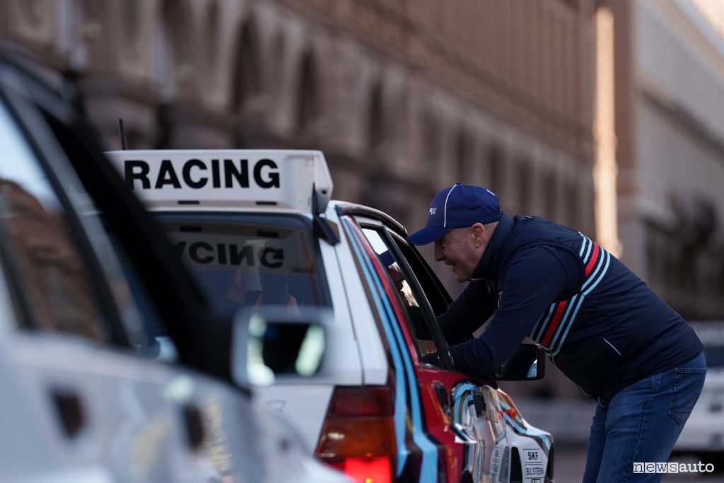 Raduno Lancia Delta Amiki Miei con Miky Biasion al Salone Auto Torino