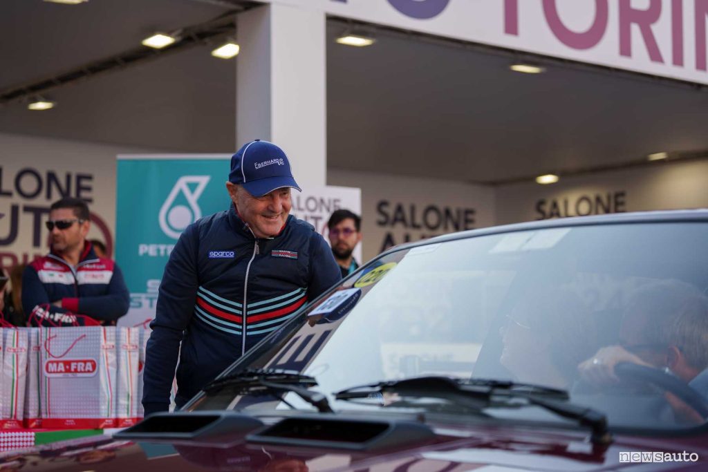 Raduno Lancia Delta Amiki Miei con Miky Biasion al Salone Auto Torino