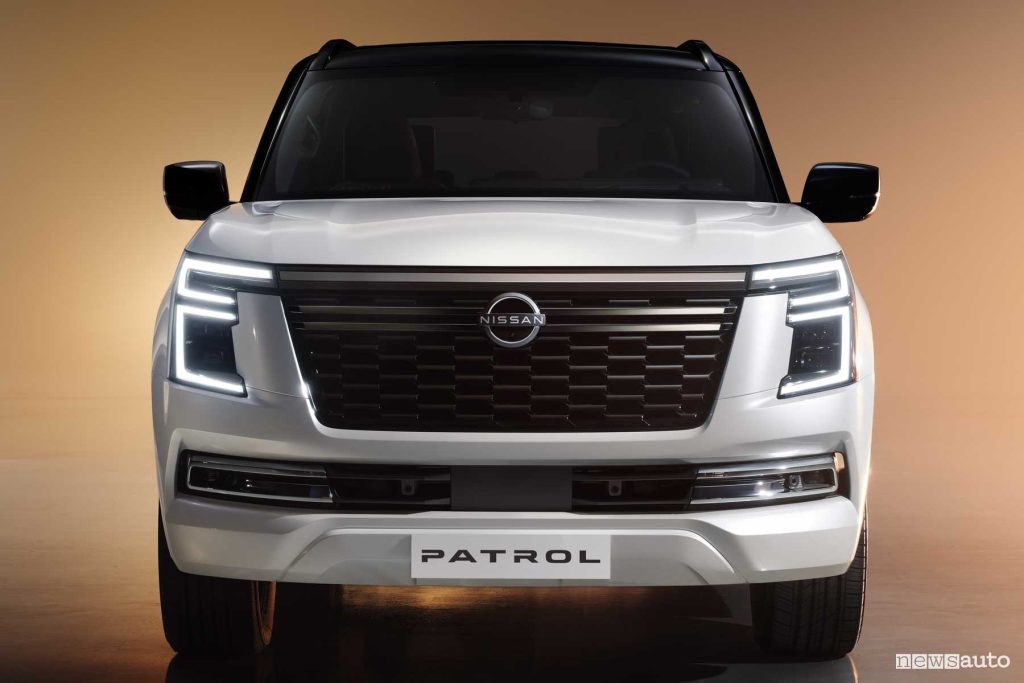 Nuovo Nissan Patrol frontale