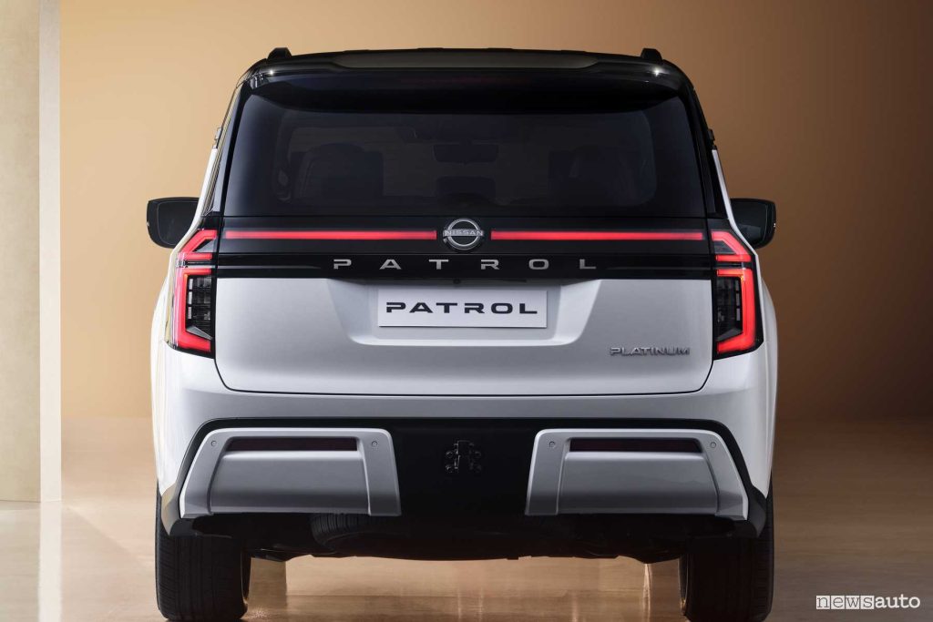 Nuovo Nissan Patrol posteriore