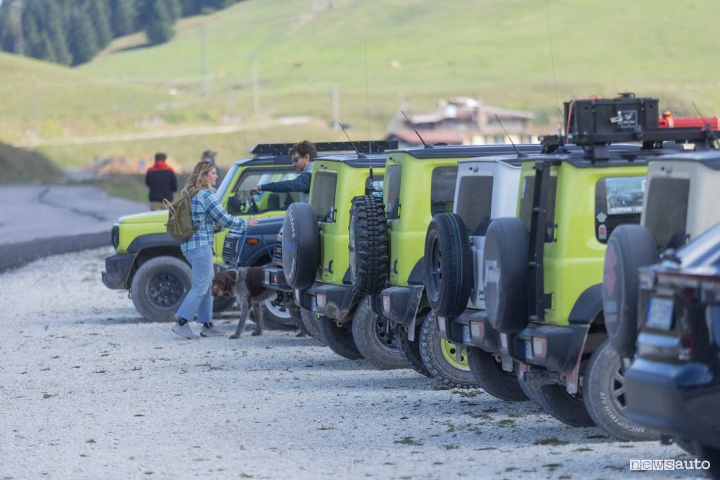 Raduno Suzuki 4x4 2024 nell'Altopiano dei Sette Comuni