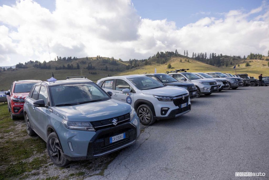 Raduno Suzuki 4x4 2024 nell'Altopiano dei Sette Comuni