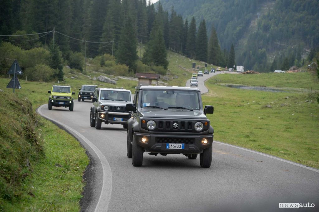 Raduno Suzuki 4x4 2024 nell'Altopiano dei Sette Comuni
