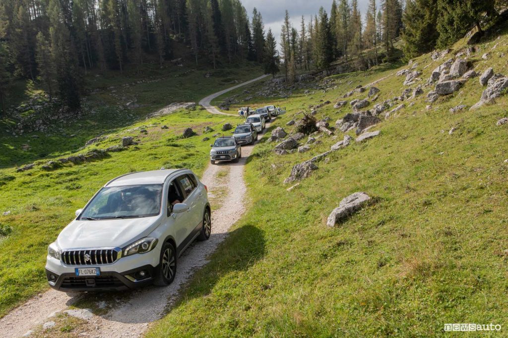 Raduno Suzuki 4x4 2024 nell'Altopiano dei Sette Comuni