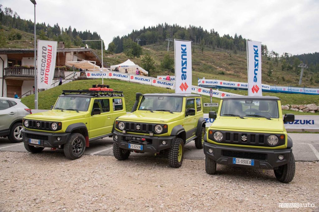 Raduno Suzuki 4x4 2024 nell'Altopiano dei Sette Comuni