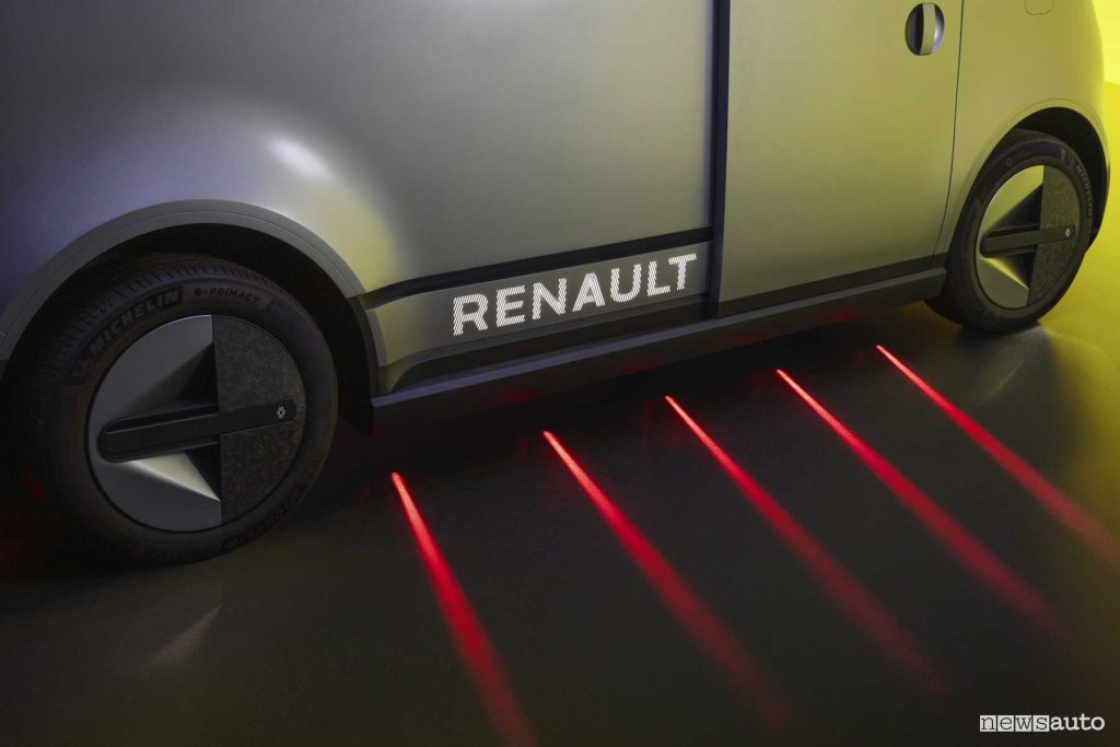 Renault Estafette Concept luci carrozzeria