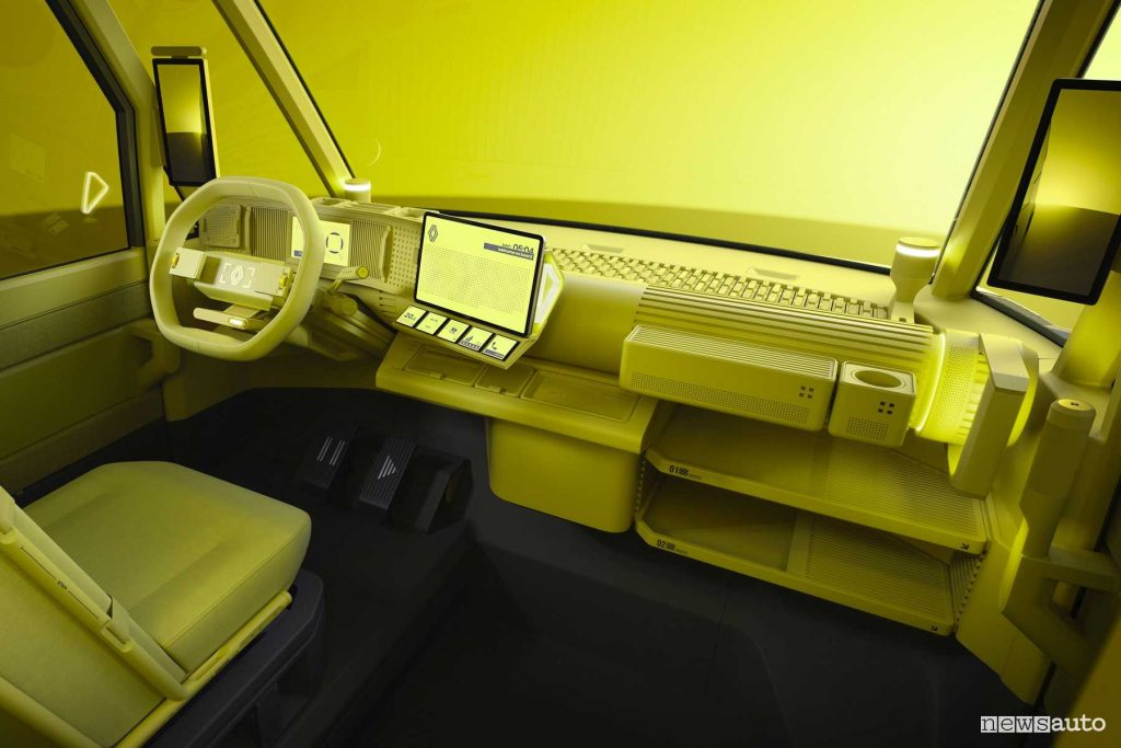Renault Estafette Concept plancia abitacolo