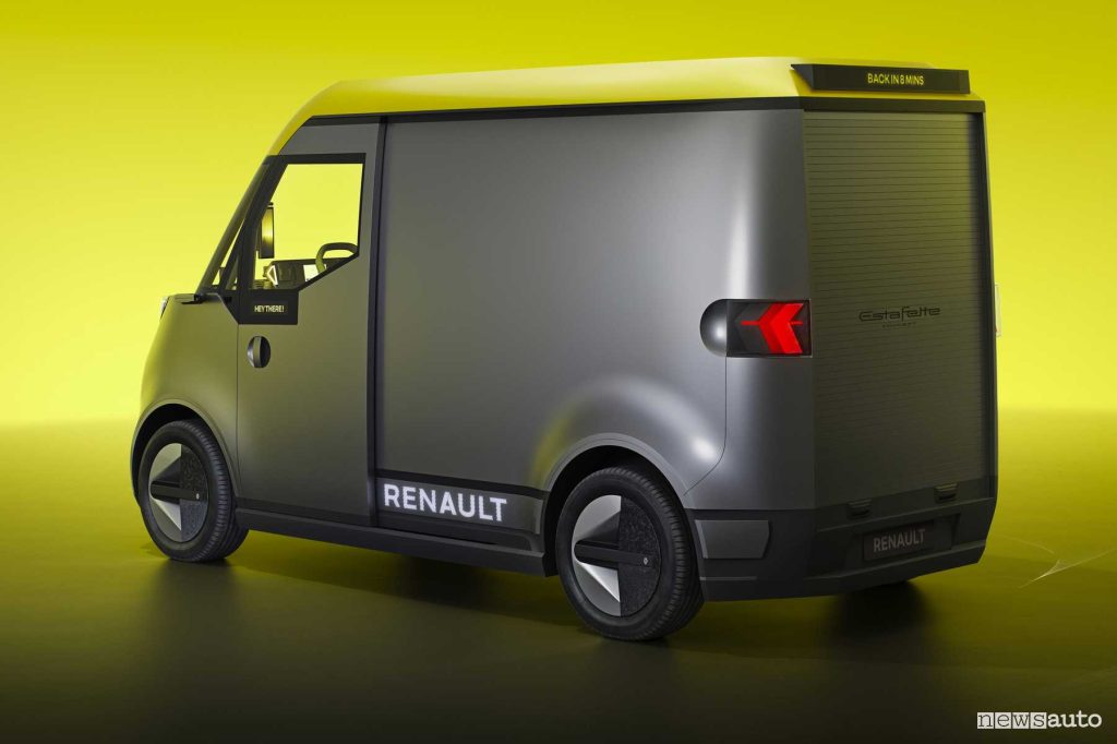 Renault Estafette Concept posteriore 3/4