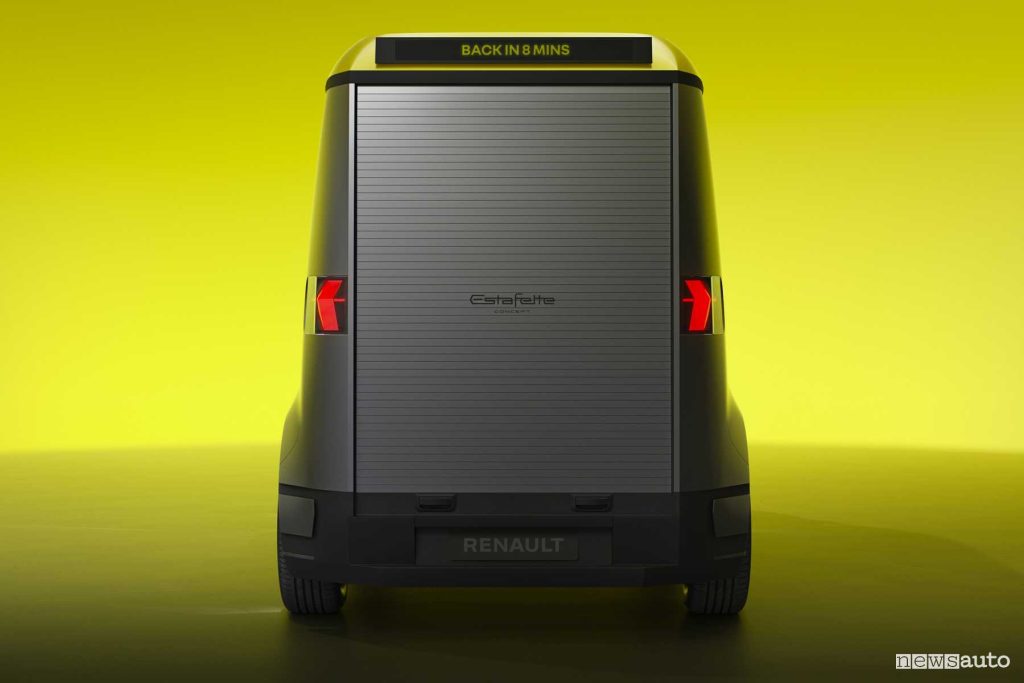 Renault Estafette Concept posteriore
