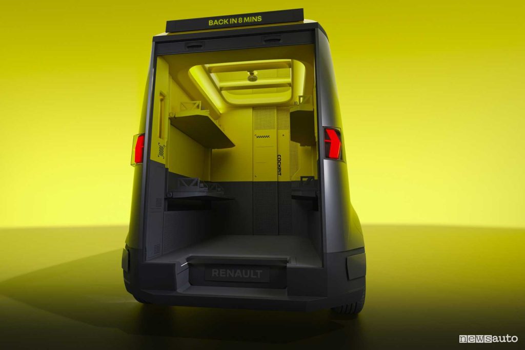 Renault Estafette Concept vano di carico