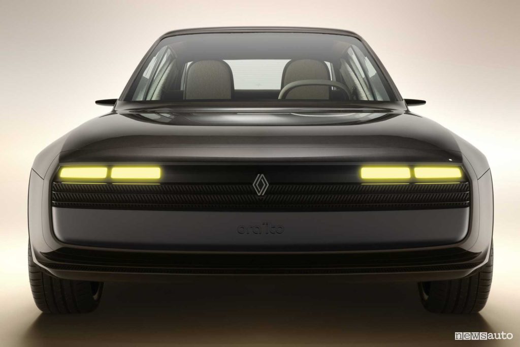 Renault R17 electric restomod frontale