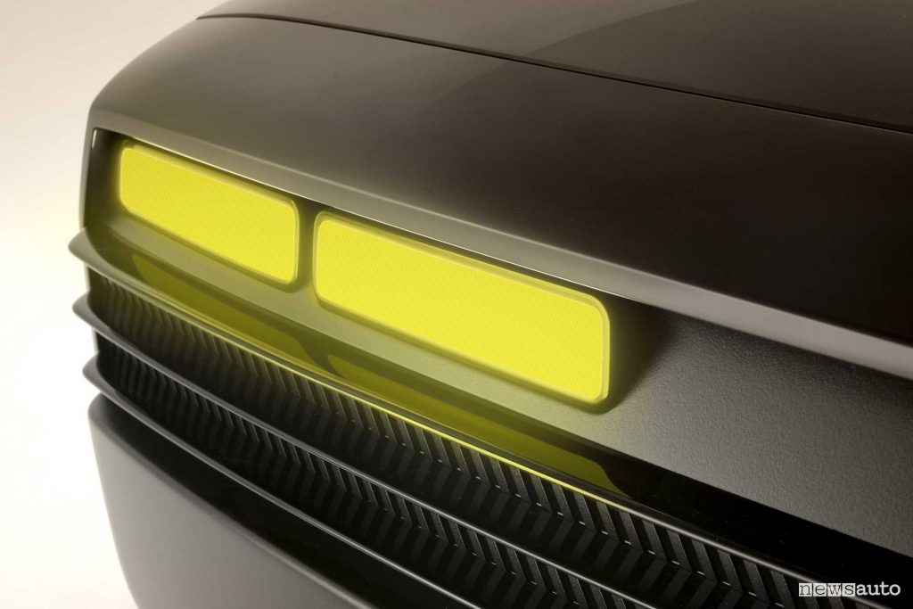 Renault R17 electric restomod faro a LED anteriore
