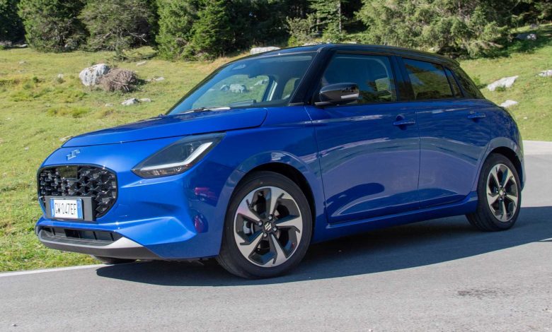 Suzuki Swift Hybrid 4x4 su strada
