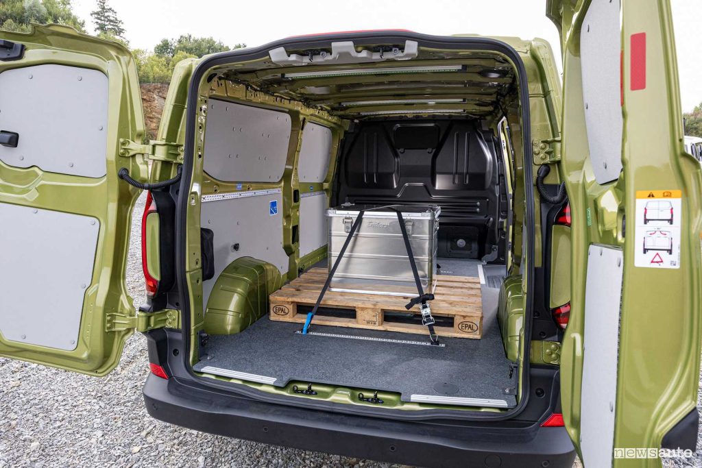 Volkswagen Transporter cassone, capacità di carico