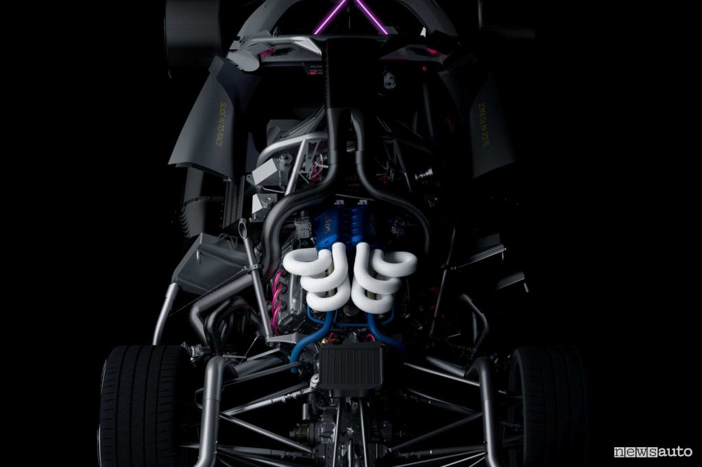 Alpine Alpenglow Hy6 motore V6 ad idrogeno