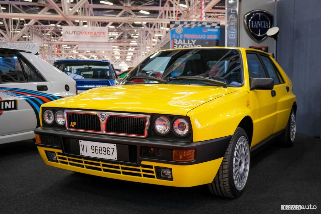 Lancia Delta Integrale in esposizione ad Auto e Moto d'Epoca 2024