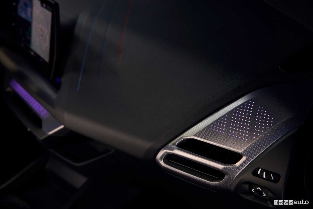 BMW M235 xDrive Gran Coupé bocchette aereazione abitacolo