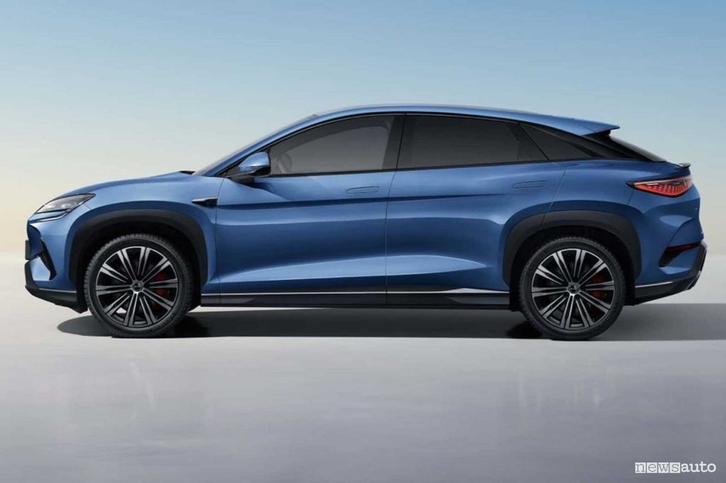 BYD Sealion 7 laterale