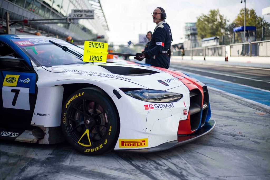 BMW GT3 nei box CIGT Sprint Monza 2024