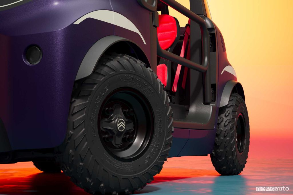 Citroen Ami Buggy Vision pneumatici off-road
