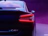 Nuova Citroen e-C4 X faro posteriore firma luminosa