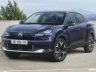 Nuova Citroen e-C4 X anteriore 3/4
