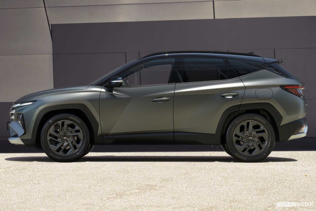 Hyundai Tucson 20° anniversario laterale