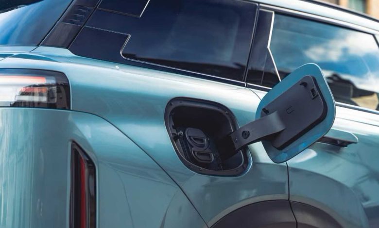 Vano per la ricarica della Jaecoo 7 Super Hybrid