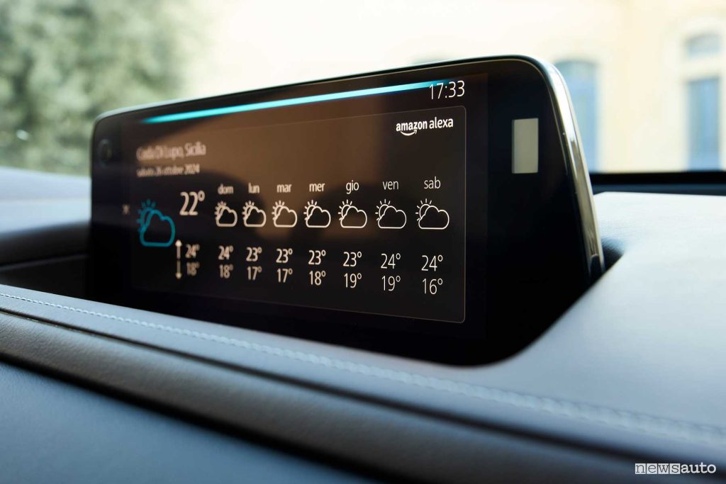 Mazda CX-30 2025 Takumi display infotainment