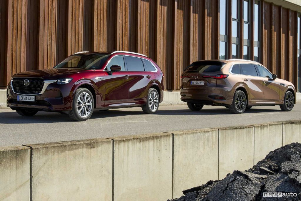Mazda CX-80 plug-in-PHEV e CX-80 diesel