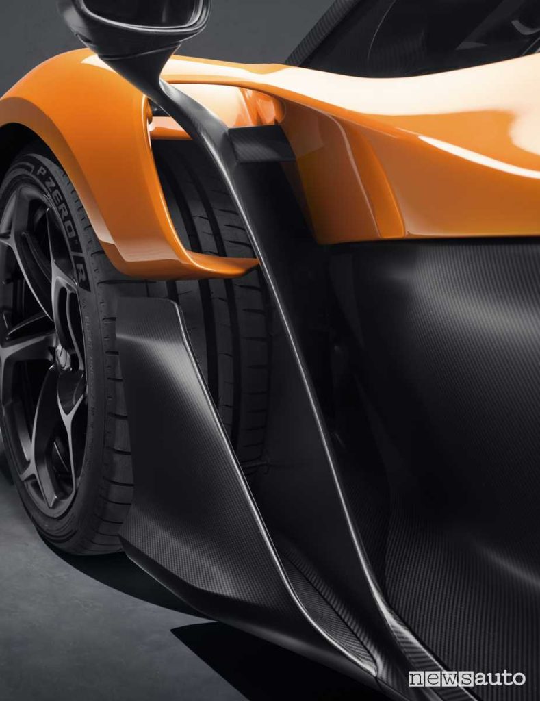 McLaren W1 presa d'aria scocca