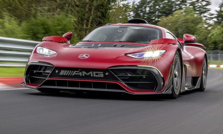 Mercedes-AMG ONE in pista al Nürburgring