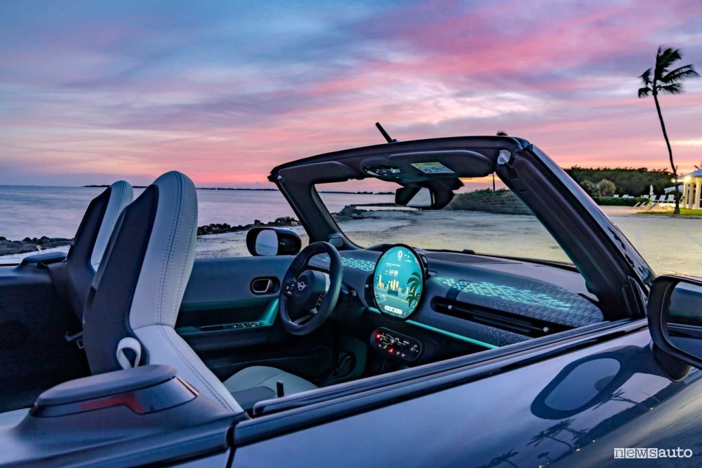 Mini Cooper Cabrio S illuminazione abitacolo