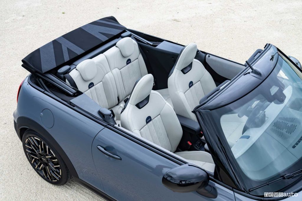 Mini Cooper Cabrio S sedili abitacolo
