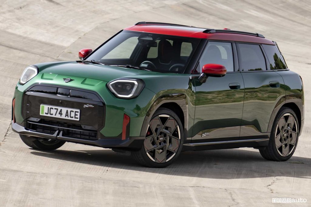 Mini John Cooper Works Aceman anteriore 3/4